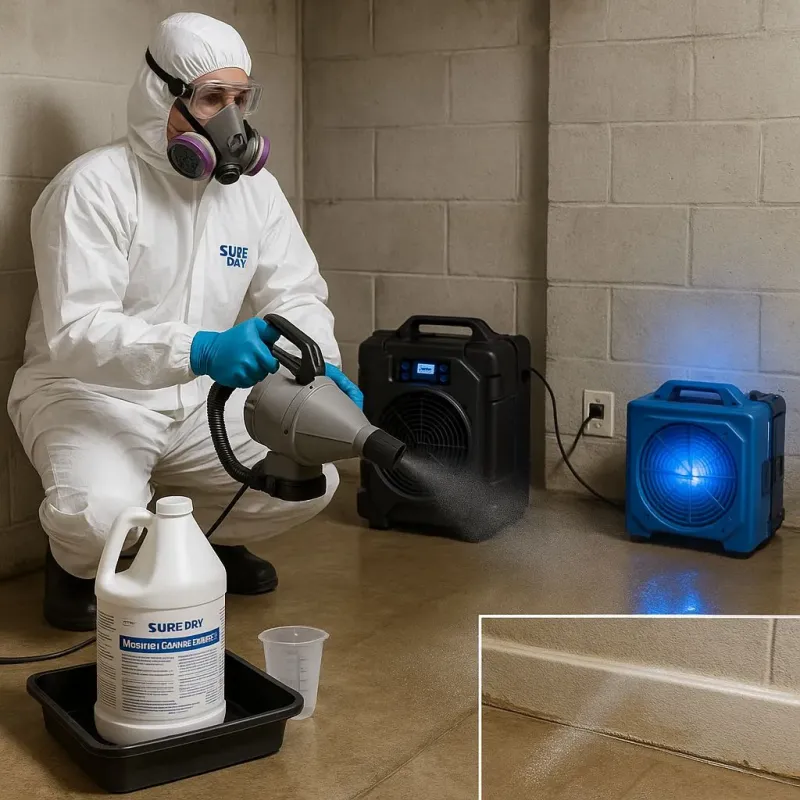 Sanitization and Odor Removal process in Mansfield City, CT
