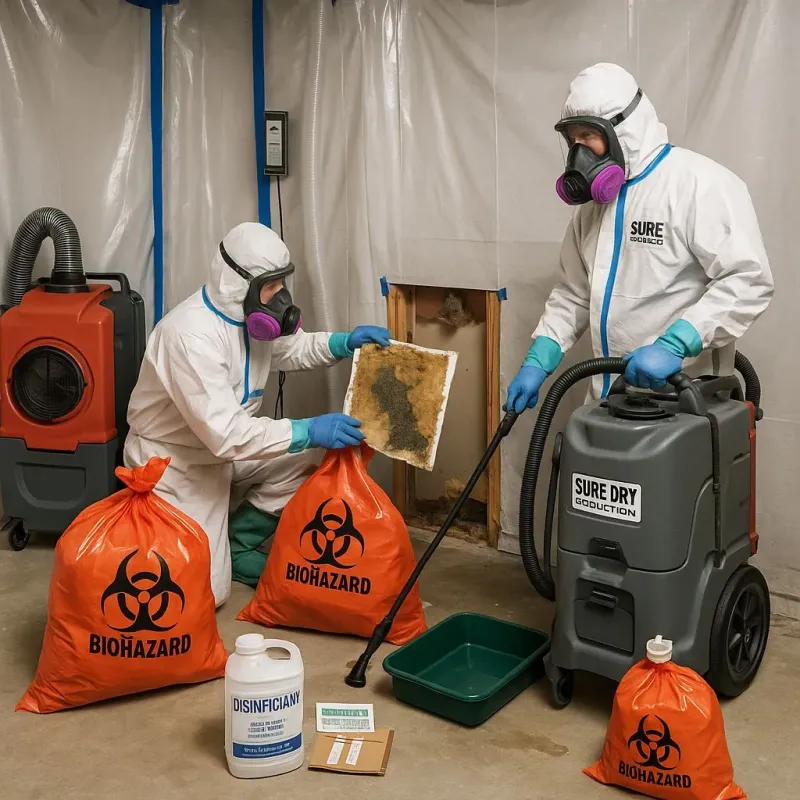 Contaminated Water Handling Protocols process in Mansfield City, CT