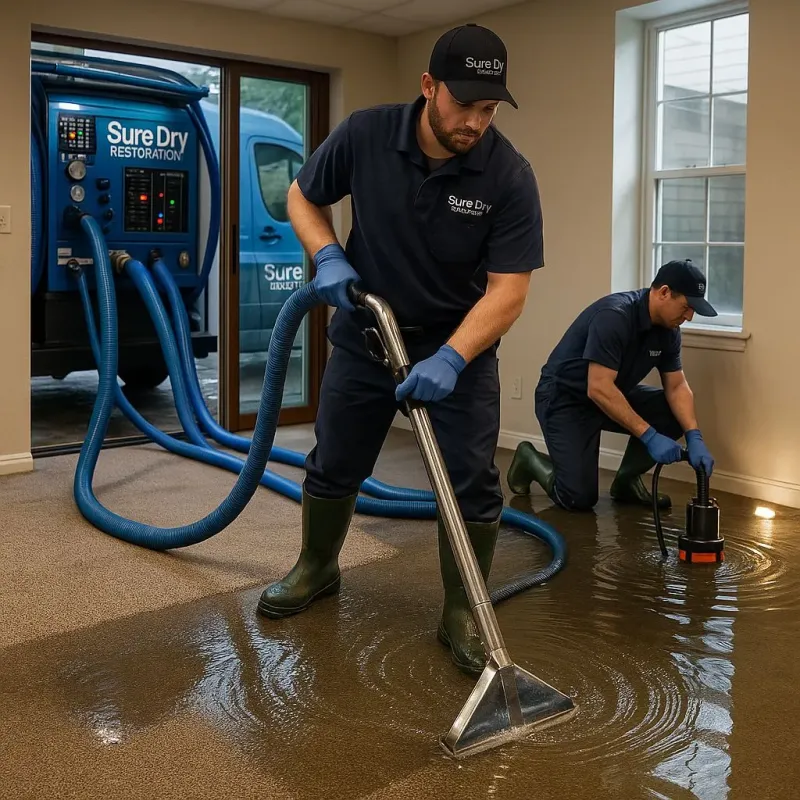 Water Extraction and Removal process in Mansfield City, CT
